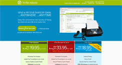 Desktop Screenshot of flexifax.com.my